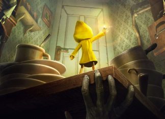 Little Nightmares: Un videojuego donde te fundes con la oscuridad Little Nightmares en la cocina viendo la puerta