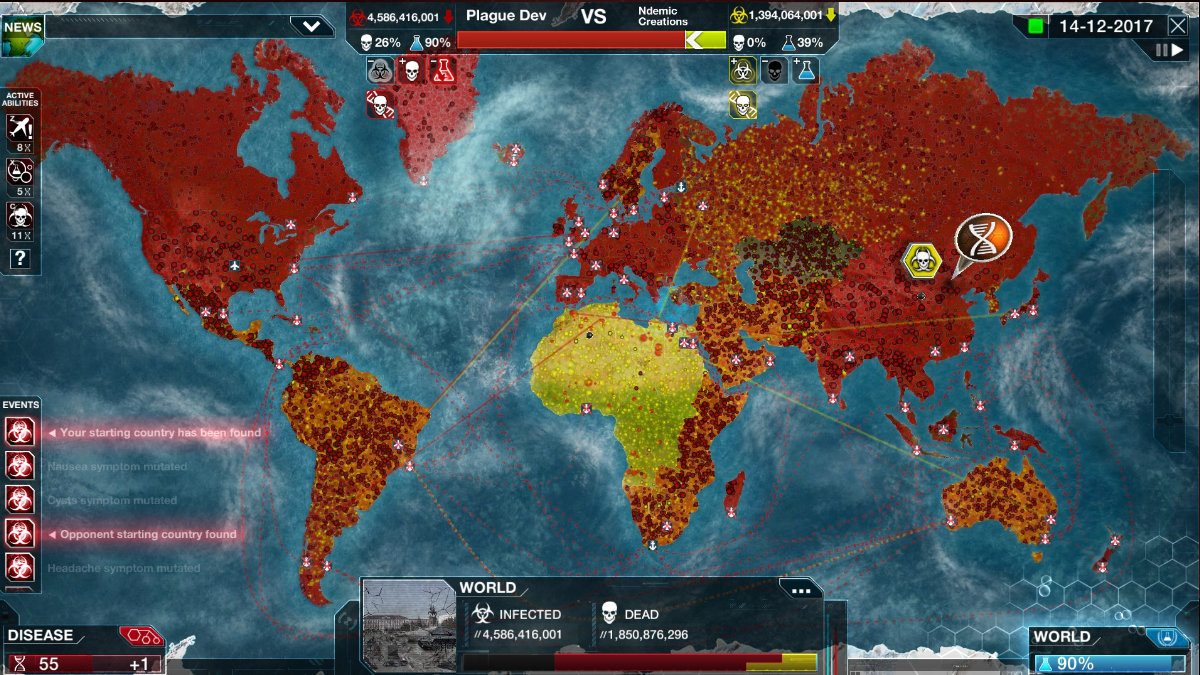 Infectando al mundo plague inc