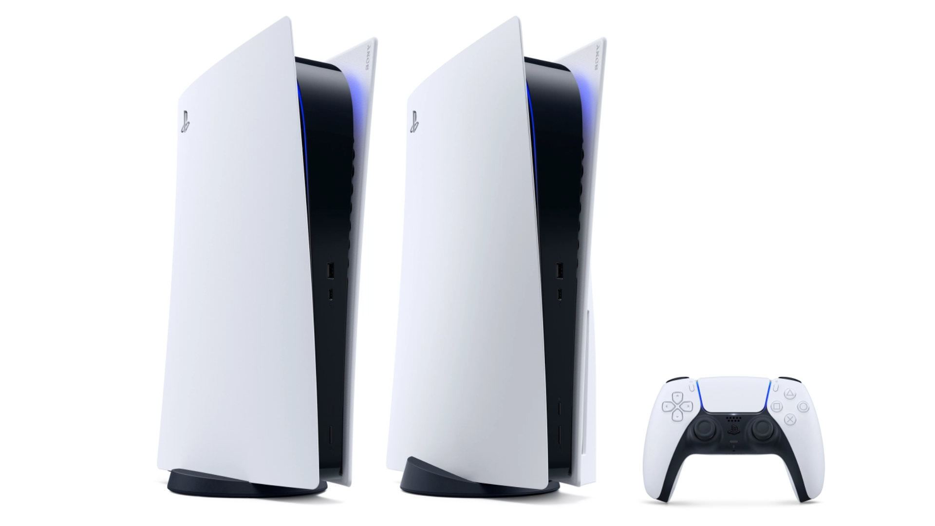 Dos versiones de la nueva La nueva PlayStation 5