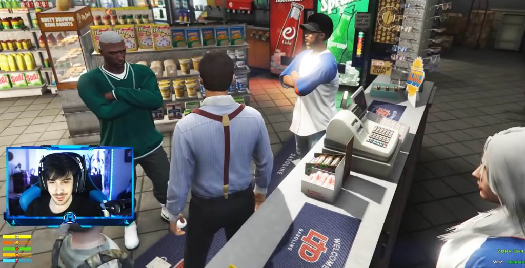 El personaje de alexby en forasterosrp Alexby conociendo personas en forasterosrp