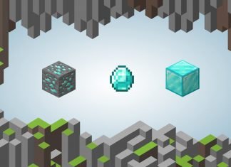 Diamante en Minecraft