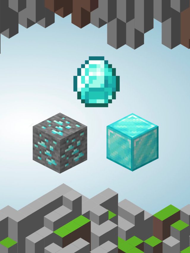 ¿Como encontrar diamante en Minecraft?